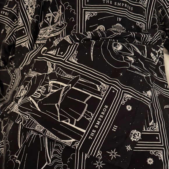 Killstar Black and White Tarot Camisole - Picture 11 of 11